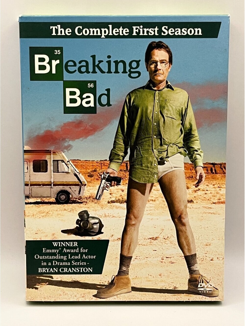 Breaking Bad: the Complete First Season DVD Box Set Bryan Cranston 2000s Drama